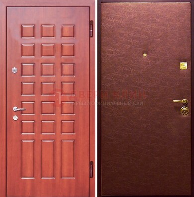 Входная дверь с МДФ и винилискожей ДМ-178 для офиса в Курске