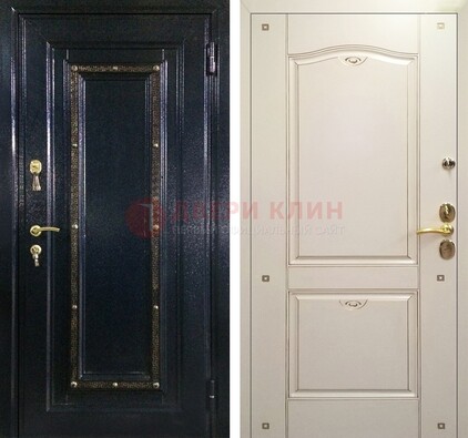 Входная дверь Дверь с золотистым декором ДПР-3 в Курске