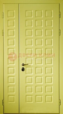 Салатовая тамбурная дверь ДТМ-28 в Курске