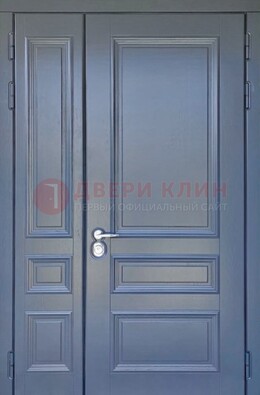 Темно-серая железная дверь с виноритом ДВТ-242 в Курске